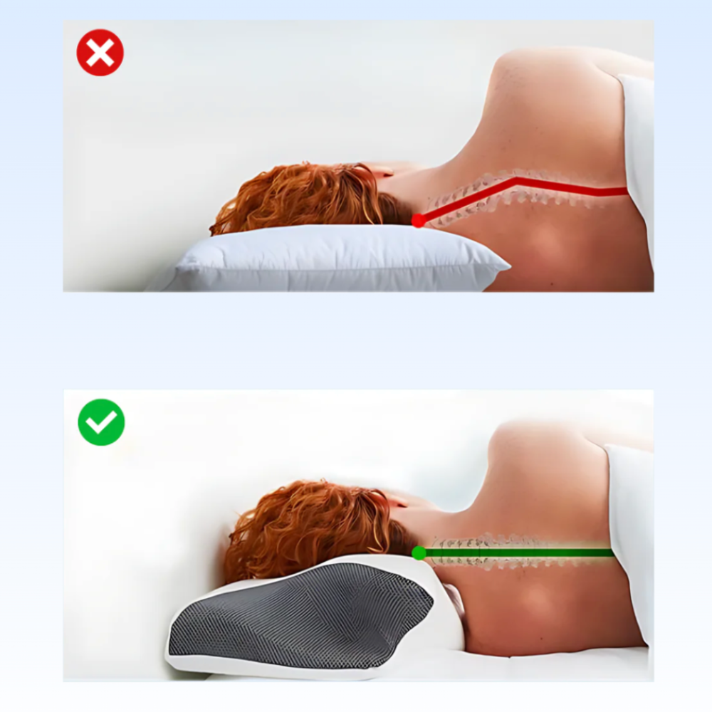 Cervical Harmony Neck Pillow - Restorative Sleep Redefined