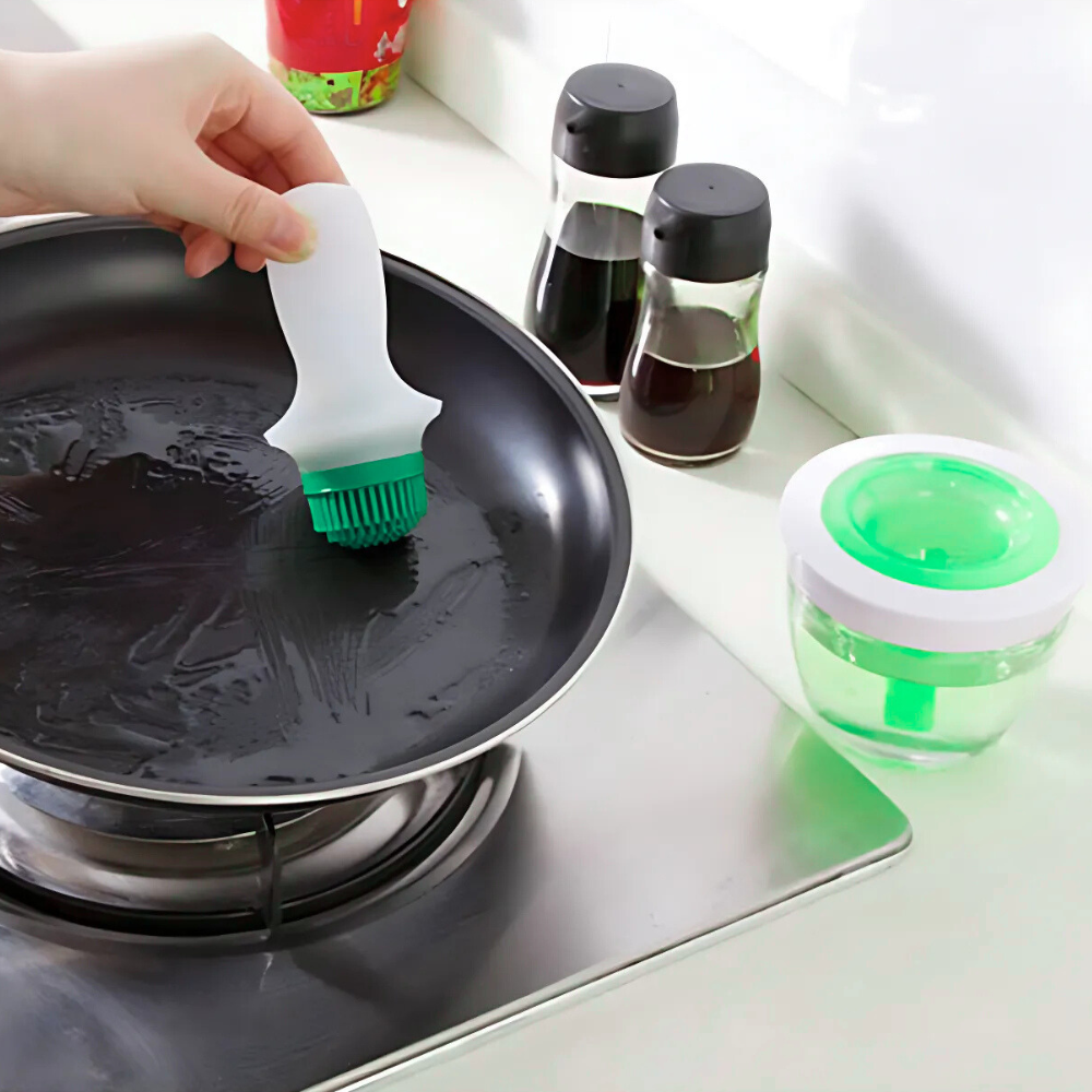 Silicone Oil Bottle Brush