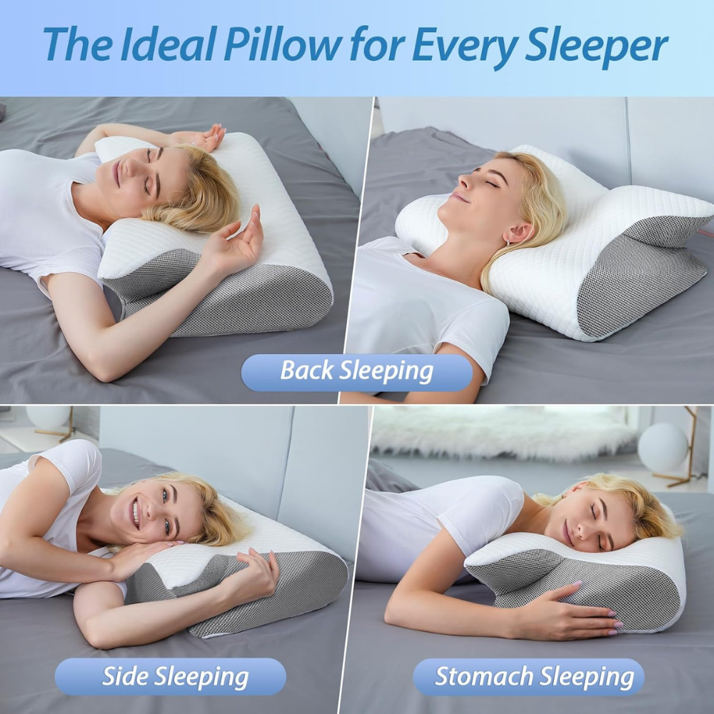 Cervical Harmony Neck Pillow - Restorative Sleep Redefined