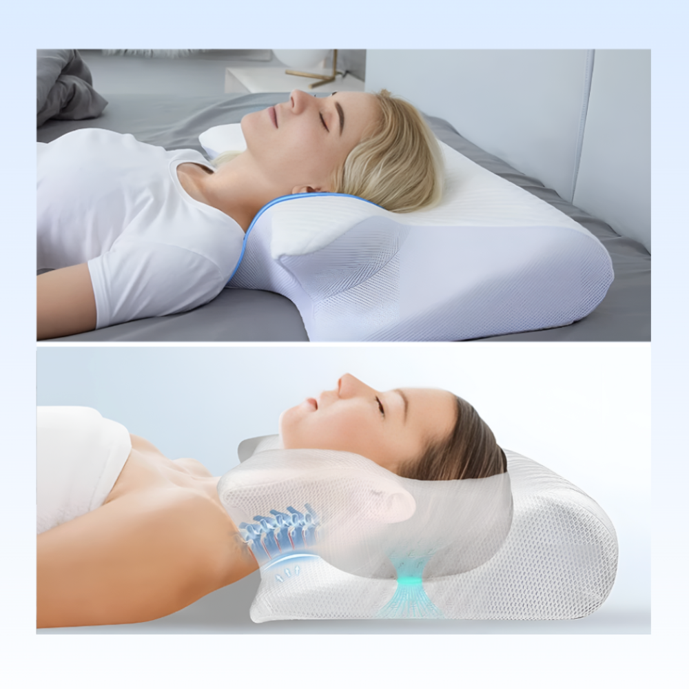 Cervical Harmony Neck Pillow - Restorative Sleep Redefined