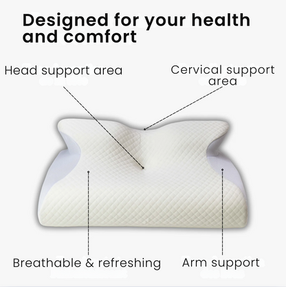 Cervical Harmony Neck Pillow - Restorative Sleep Redefined