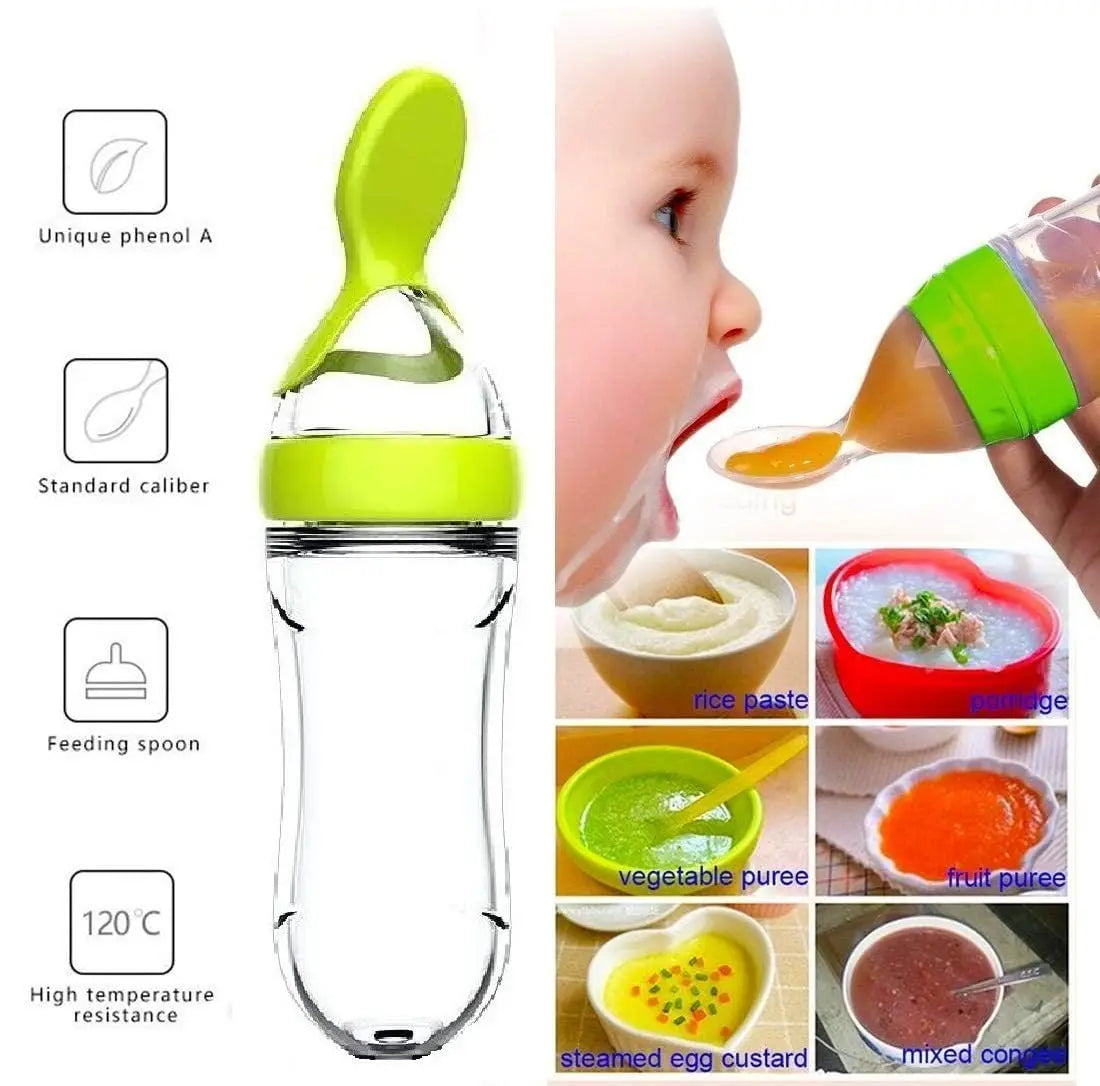 Squeezing Feeding Bottle Pacifier