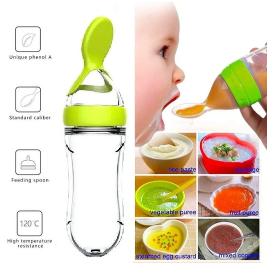 Squeezing Feeding Bottle Pacifier