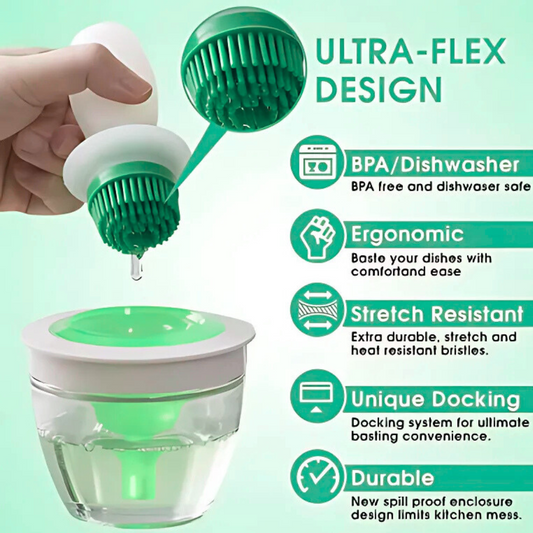 Silicone Oil Bottle Brush
