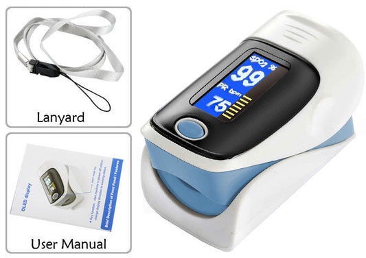 Portable Finger Pulse Oximeter